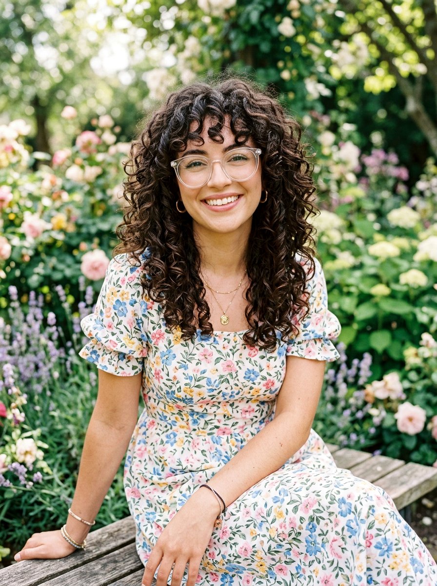 Curly Shag Haircut With Glasses - 20 layered shags for women with glasses - 20 layered shags for women with glasses