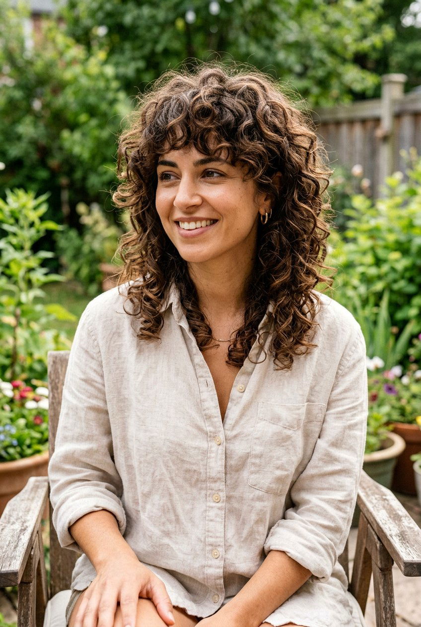 Curly Shag Haircut - 20 curly haircut for women over 60 - 20 curly haircut for women over 60