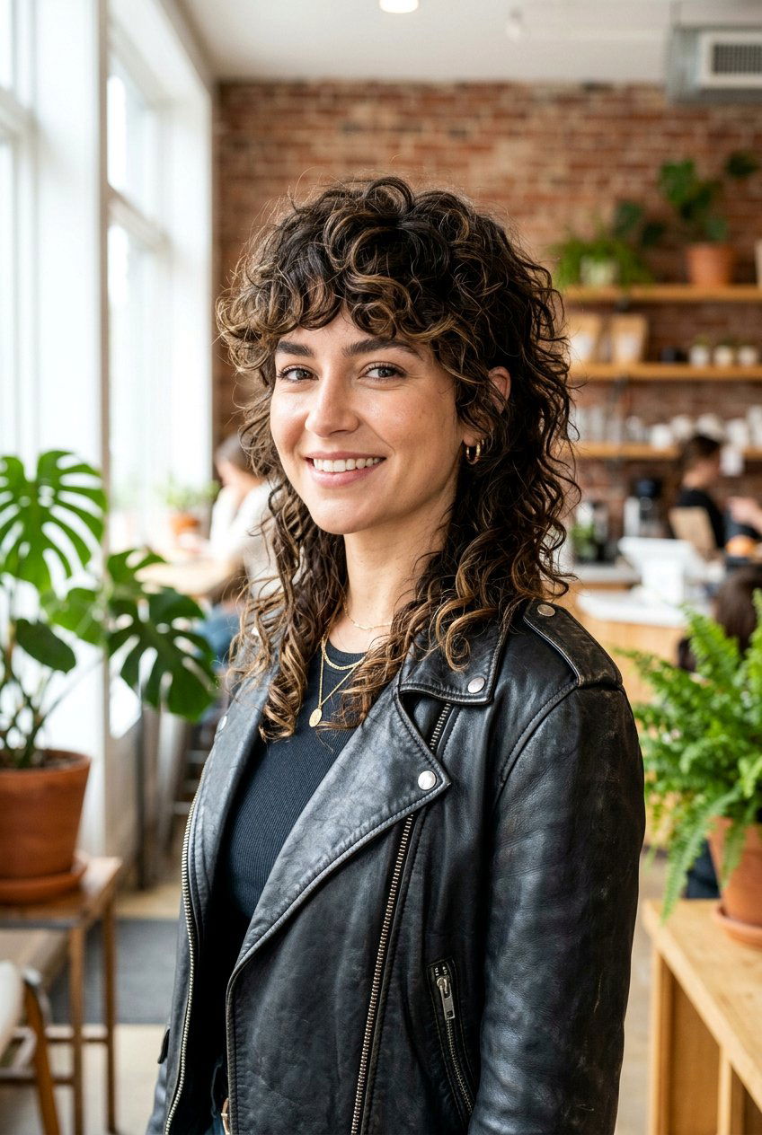 Curly Shag Mullet - 20 curly mullet for women - 20 curly mullet for women