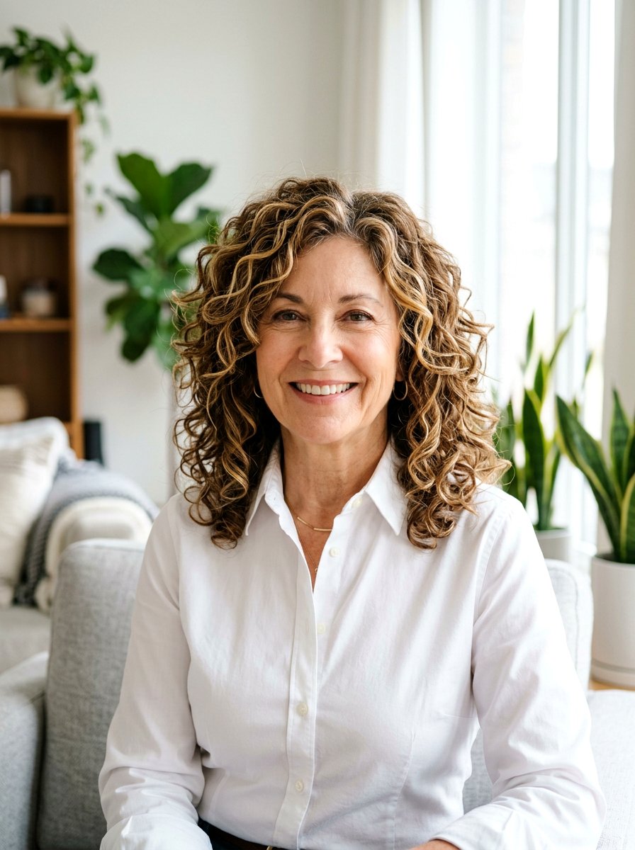 Curly Shag With Highlights - 20 curly shag haircut for women over 60 - 20 curly shag haircut for women over 60