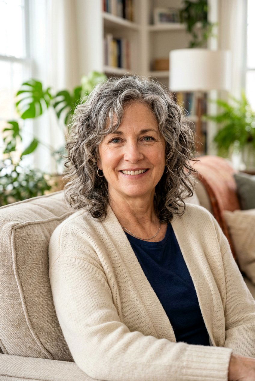 Curly Shag With Soft Layers - 20 curly shag for women over 50 - 20 curly shag for women over 50