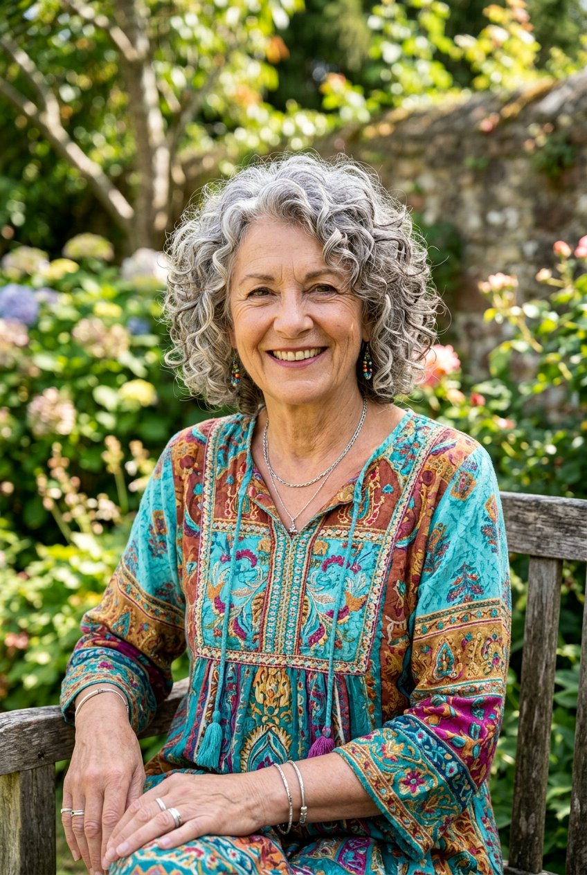 Curly Shaggy Bob - 20 shaggy bob for older women - 20 shaggy bob for older women