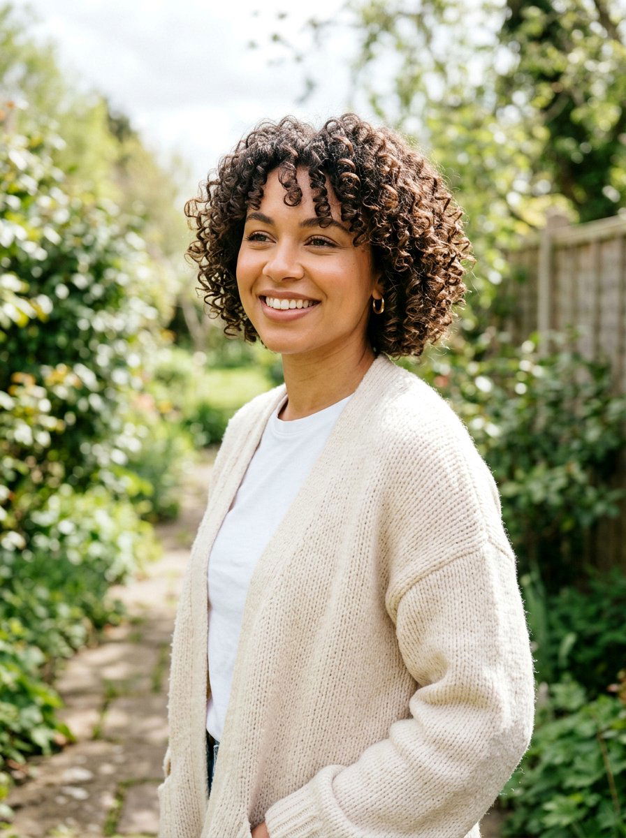 Curly Short Bob - 20 quick hairstyle for short bob women - 20 quick hairstyle for short bob women