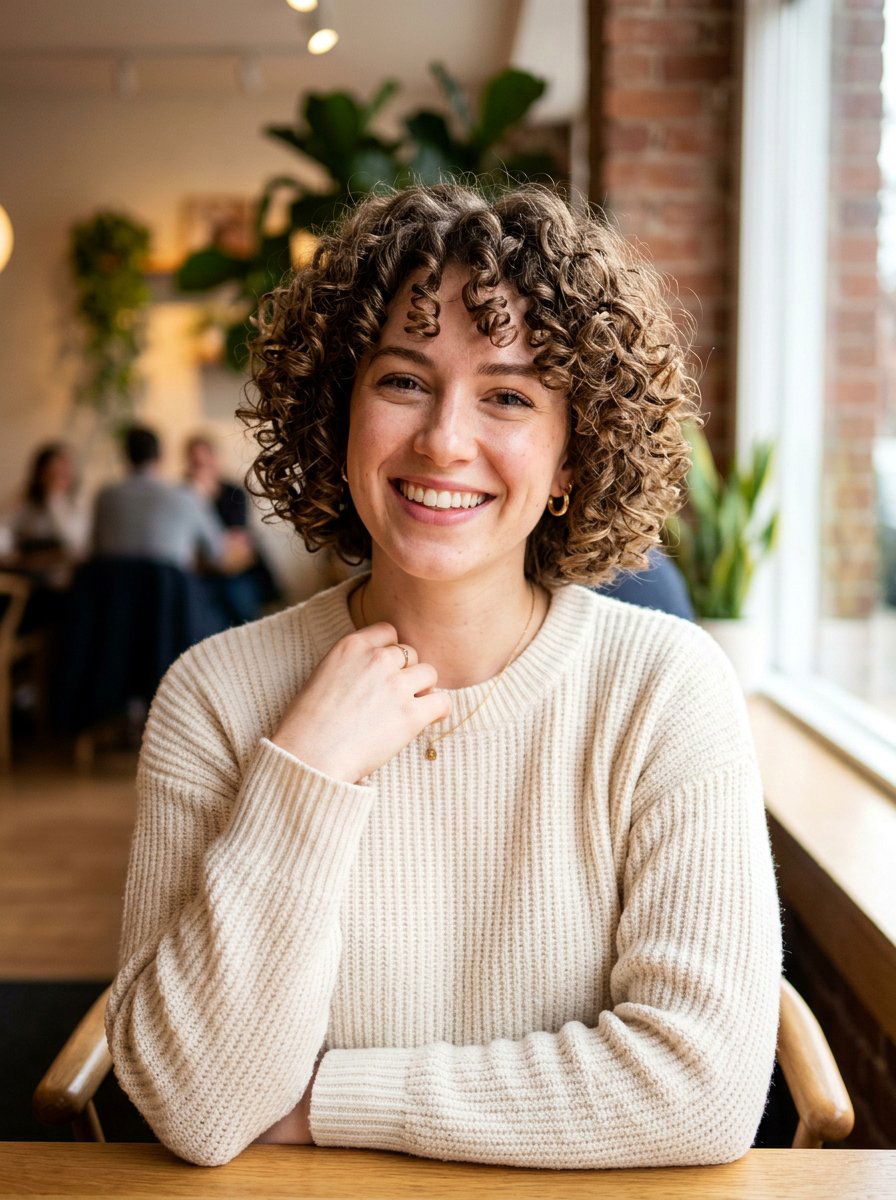 Curly Short Bob - 20 interview hairstyle for short bob - 20 interview hairstyle for short bob