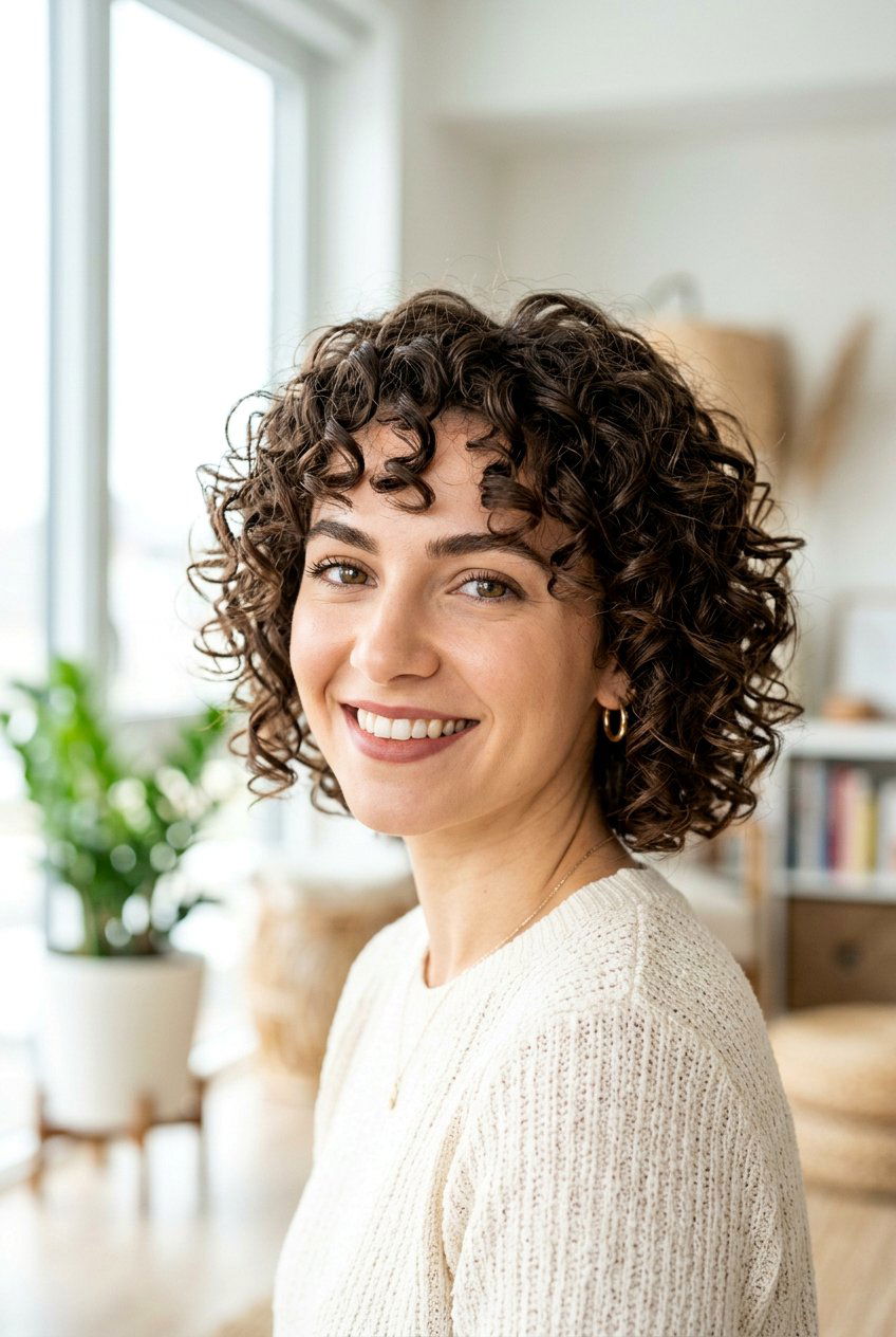 Curly Short Layered Hair - 20 short hairstyles with layers - 20 short hairstyles with layers