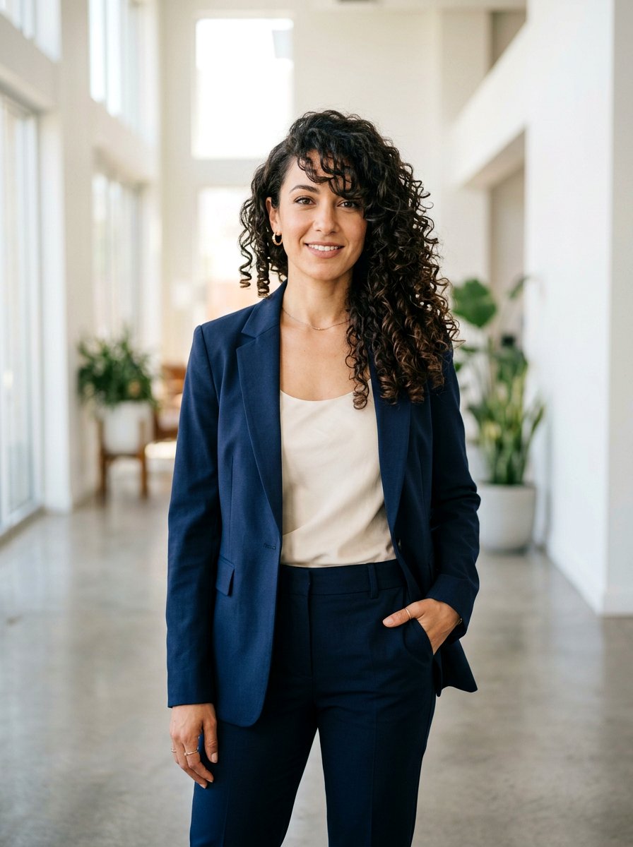 Curly Shoulder Length Asymmetrical Cut With Long Bangs - 20 curly shoulder length haircut with bangs - 20 curly shoulder length haircut with bangs