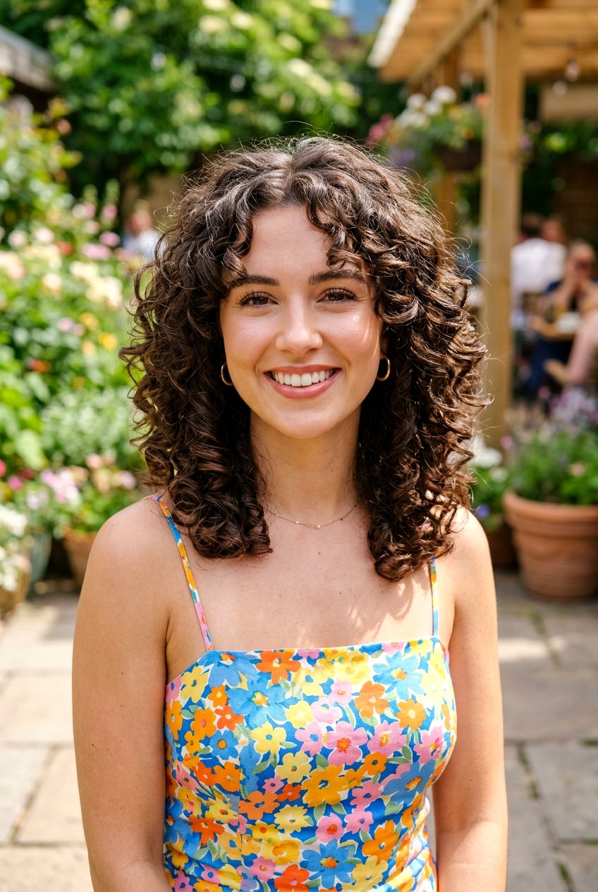 Curly Shoulder Length Butterfly Haircut - 20 shoulder length butterfly haircut - 20 shoulder length butterfly haircut