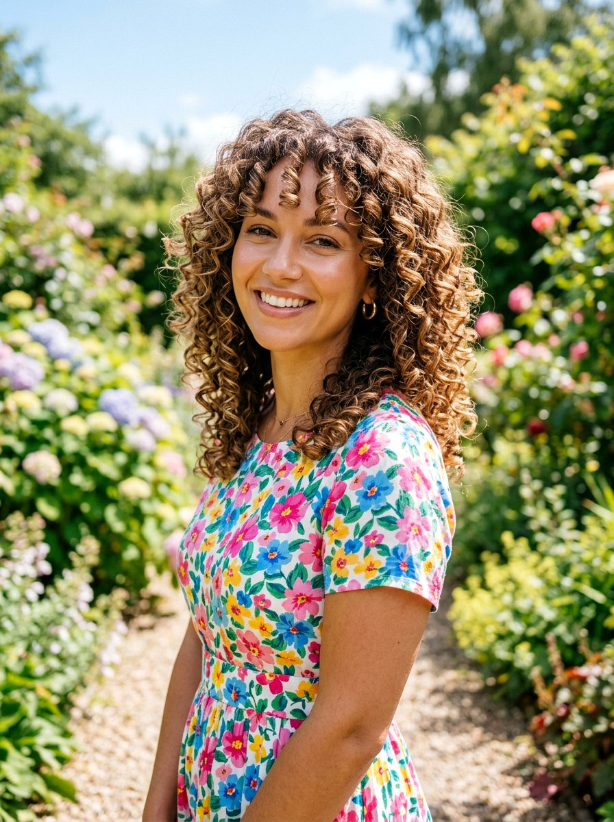 Curly Shoulder Length Cut - 20 shoulder length haircut ideas for women - 20 shoulder length haircut ideas for women