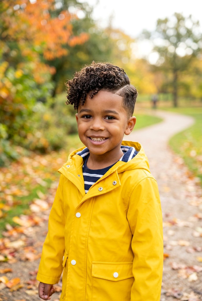 Curly Side Part - 20 little boy side part haircut - 20 little boy side part haircut