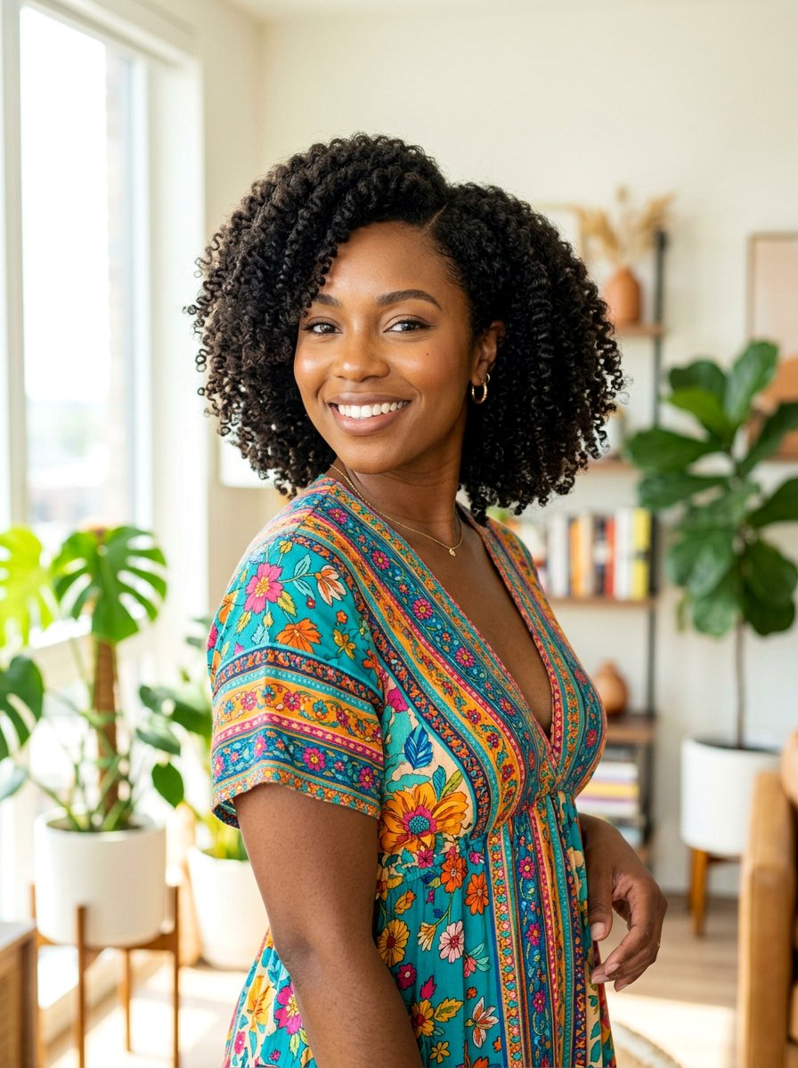 Curly Side Part Bob - 20 red carpet bob with side part - 20 red carpet bob with side part