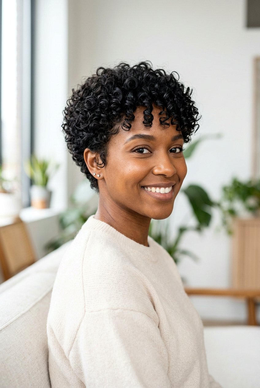 Curly Soft Pixie Haircut - 20 soft pixie haircut - 20 soft pixie haircut