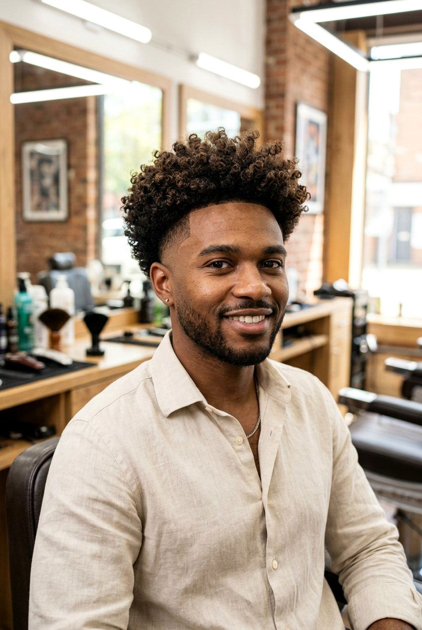 Curly Taper Blowout - 20 men curly taper for business casual - 20 men curly taper for business casual