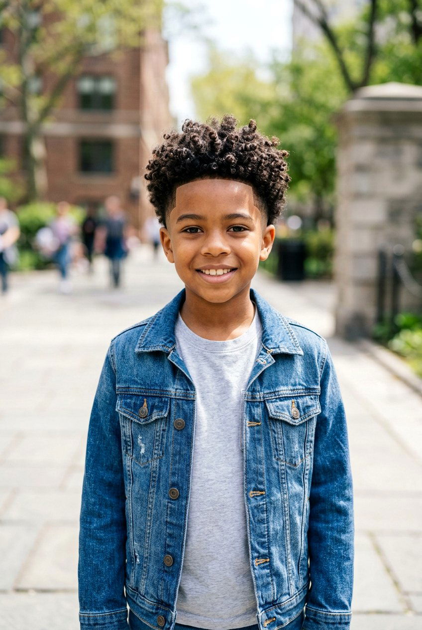 Curly Taper Fade - 20 boys haircut for curly wavy hair - 20 boys haircut for curly wavy hair