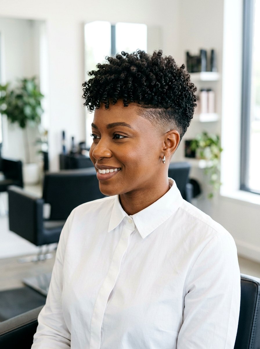 Curly Taper Fade - 20 trending hairstyle ideas for black women - 20 trending hairstyle ideas for black women