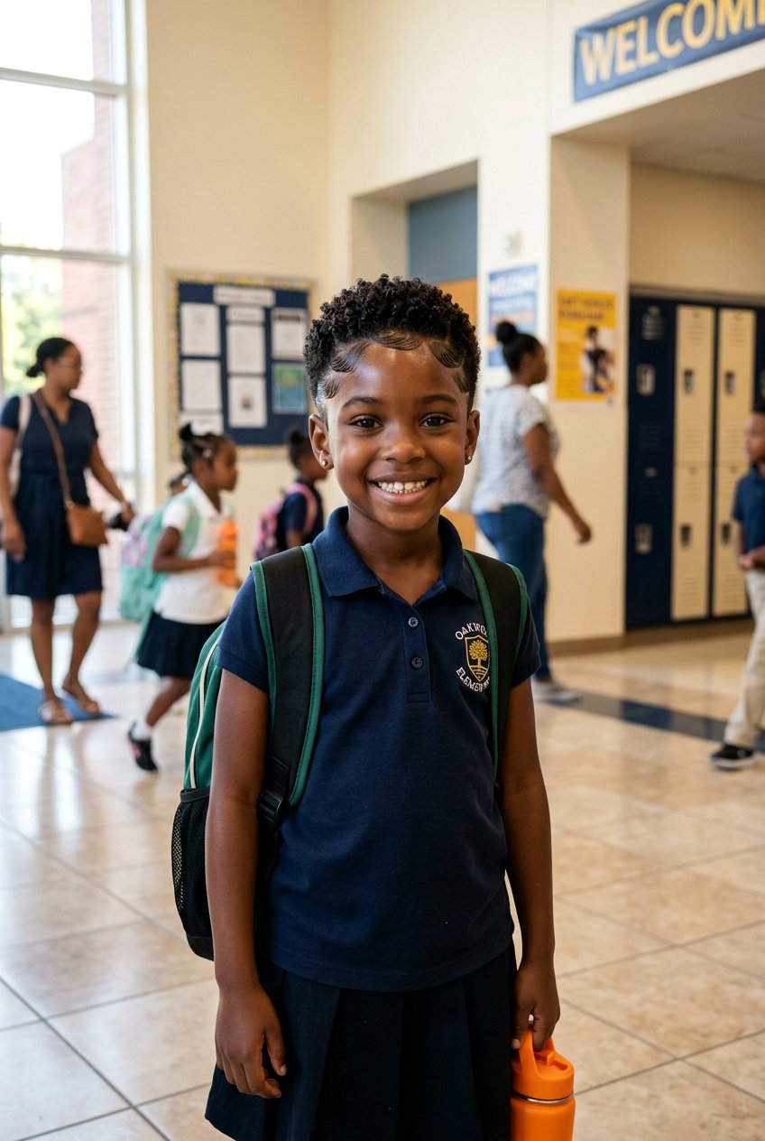 Curly Tapered Natural with Edge Styling - 20 easy natural hairstyles for school mornings - 20 easy natural hairstyles for school mornings