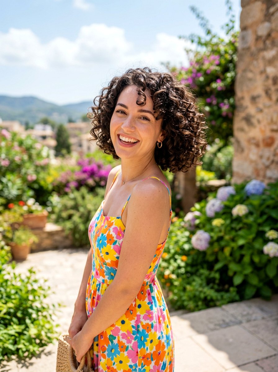 Curly Textured Bob - 20 textured short bob for thick hair women - 20 textured short bob for thick hair women