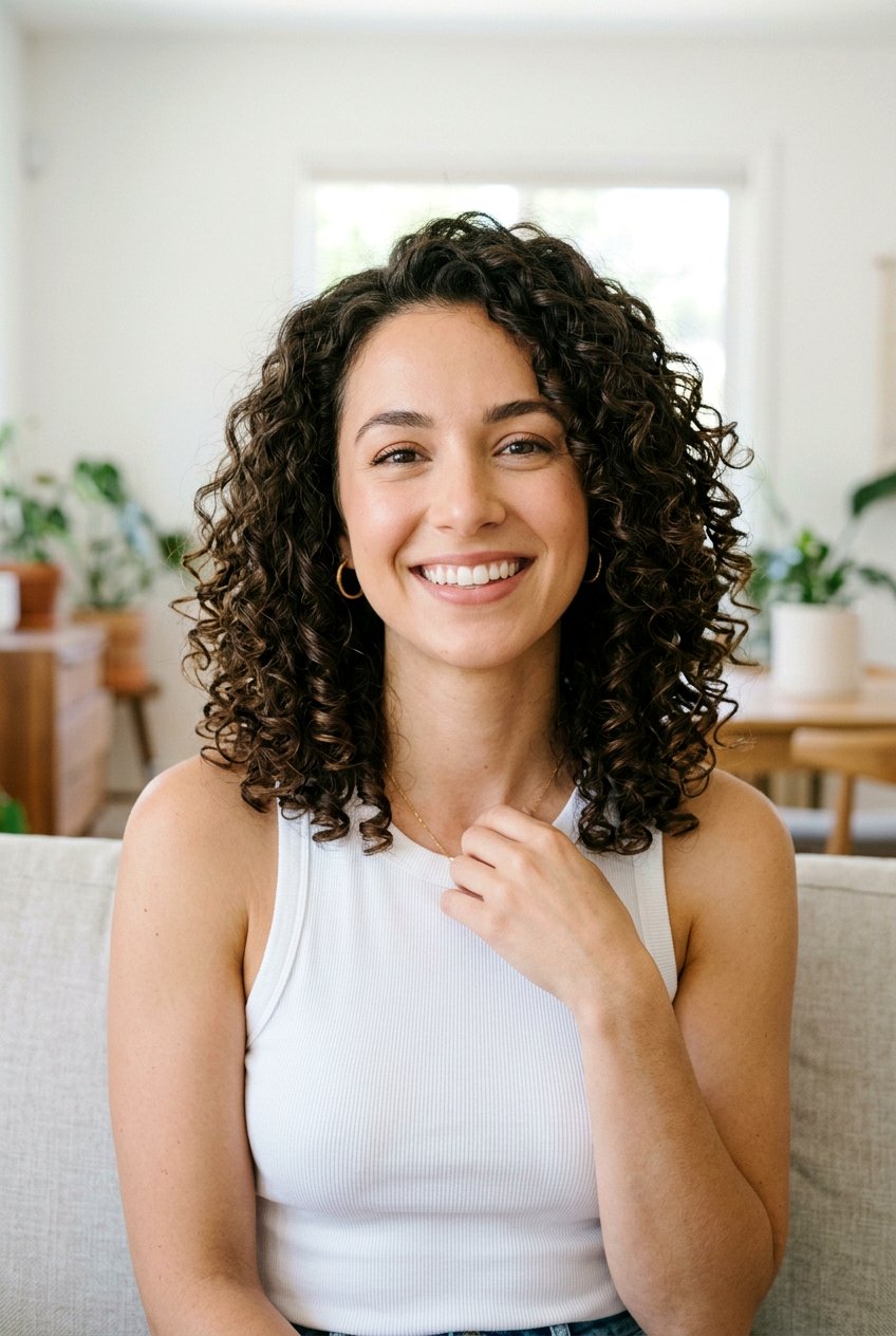 Curly Textured Lob Haircut - 20 textured lob haircut - 20 textured lob haircut