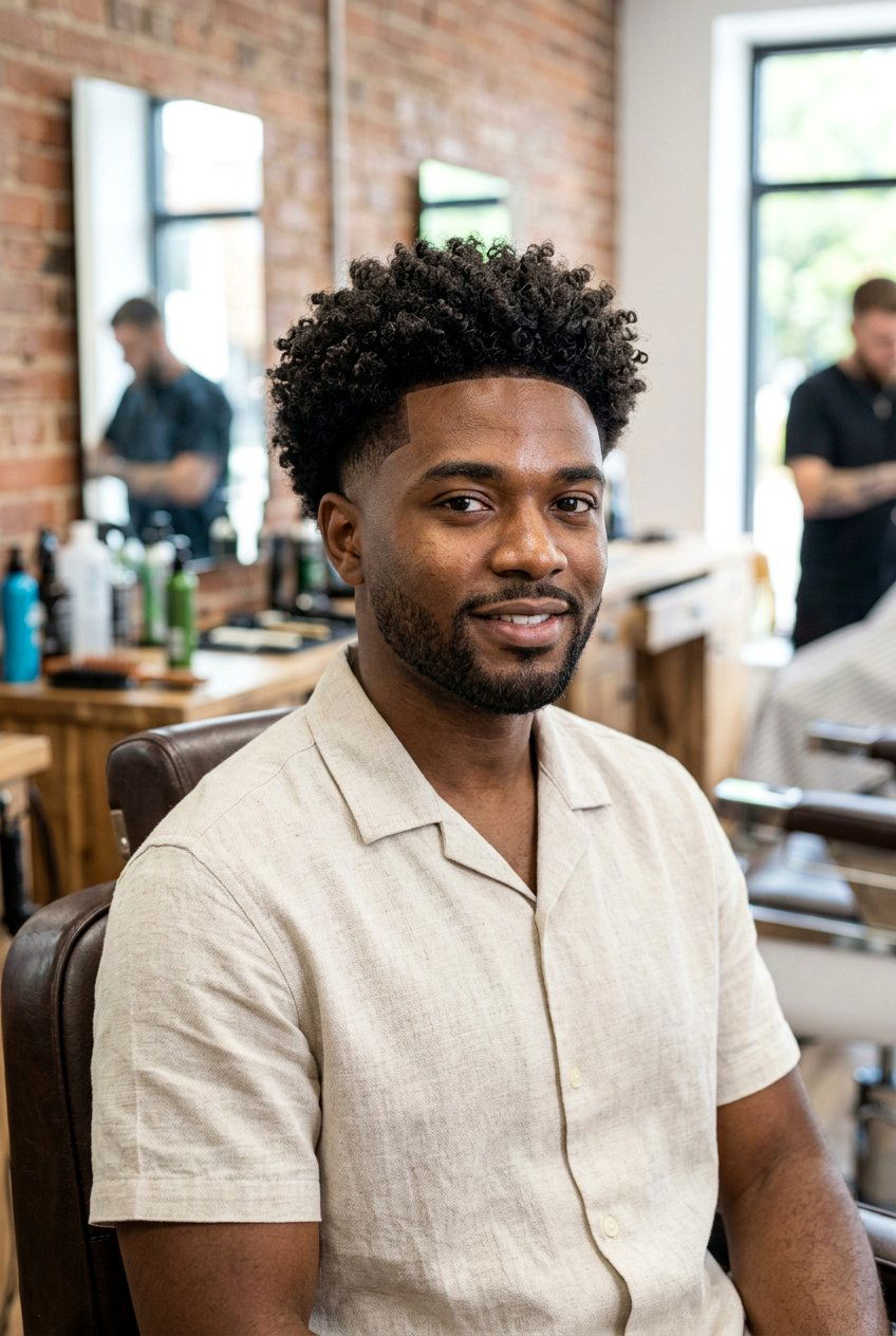 Curly Top High Taper Fade - 20 high taper fade for thick hair men - 20 high taper fade for thick hair men