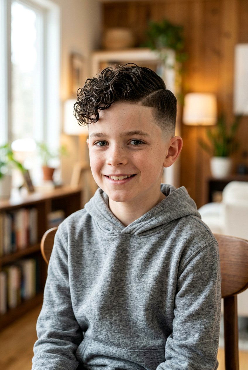 20 Dapper Boys Haircut With Slick Side Part Looks For Kids