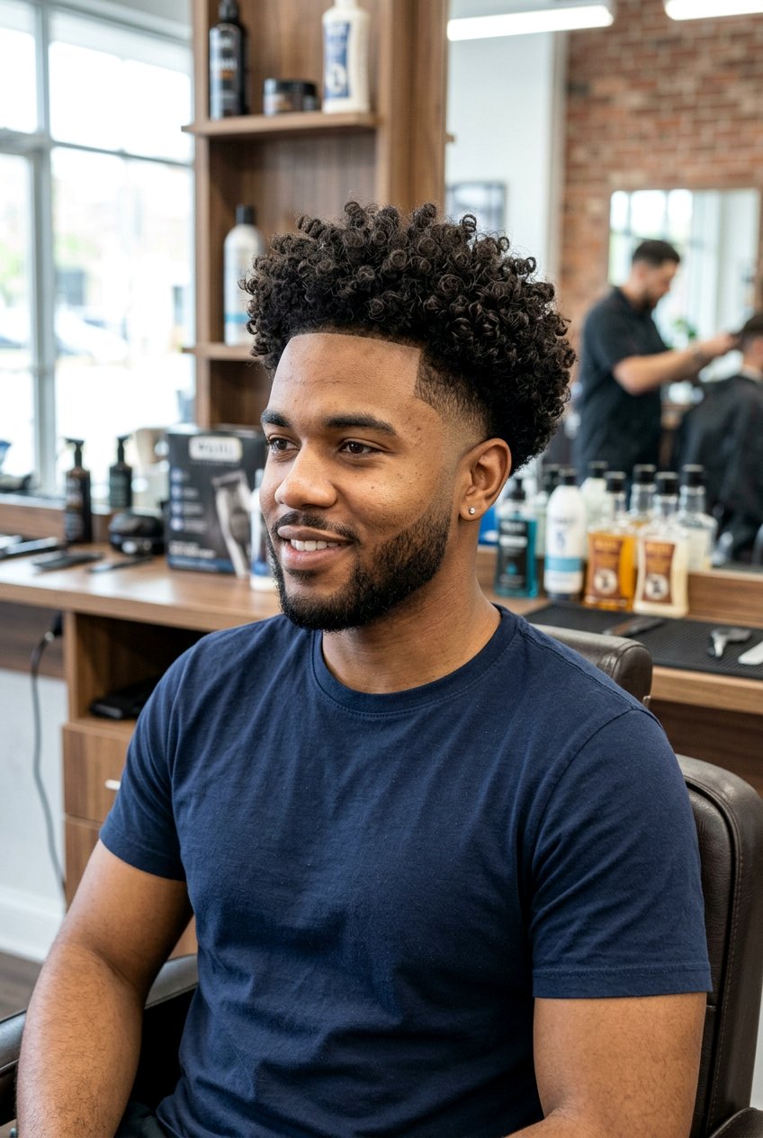 Curly Top Taper Perm For Men - 20 curly perm for men - 20 curly perm for men