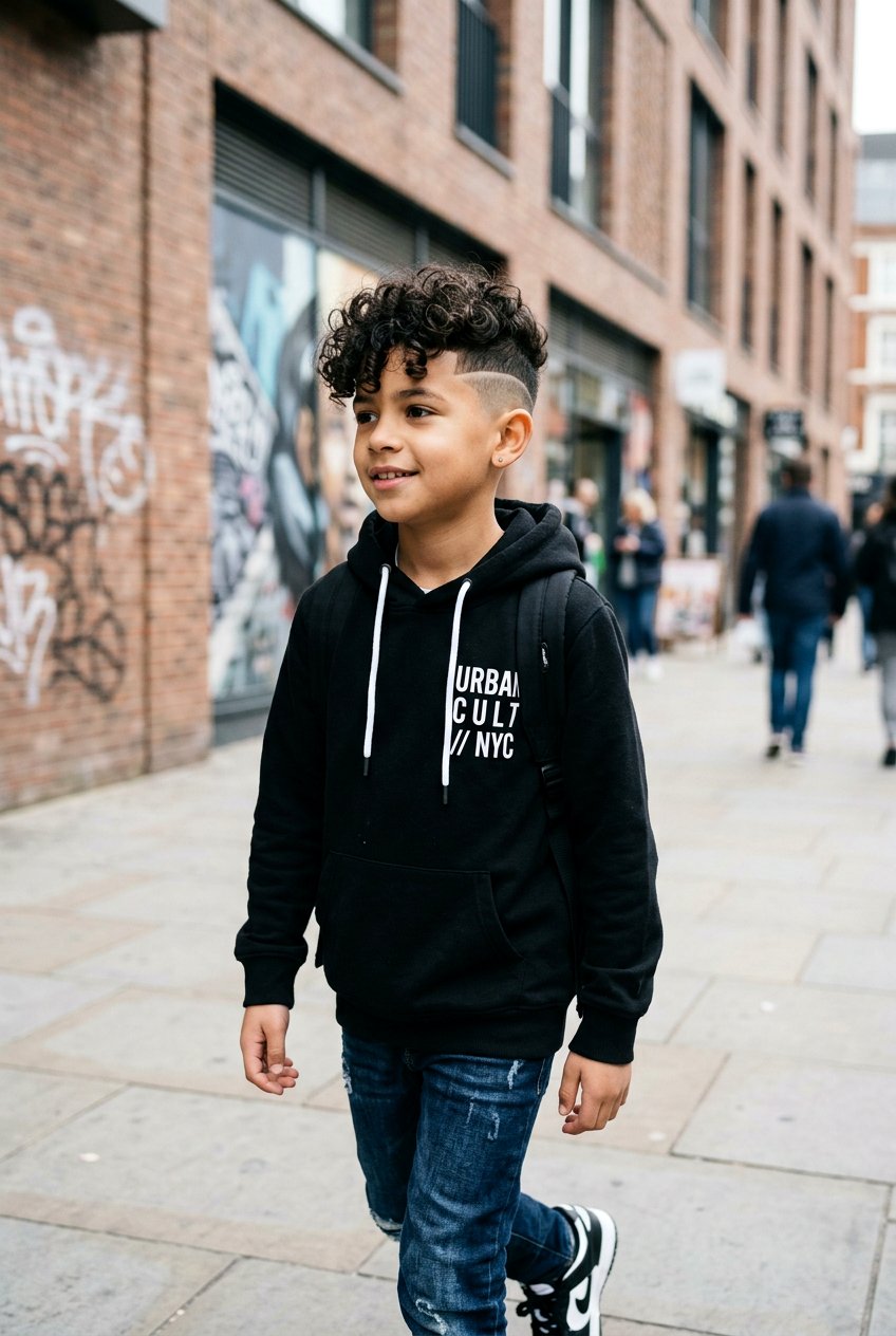 Curly Undercut - 20 boys haircut for curly wavy hair - 20 boys haircut for curly wavy hair