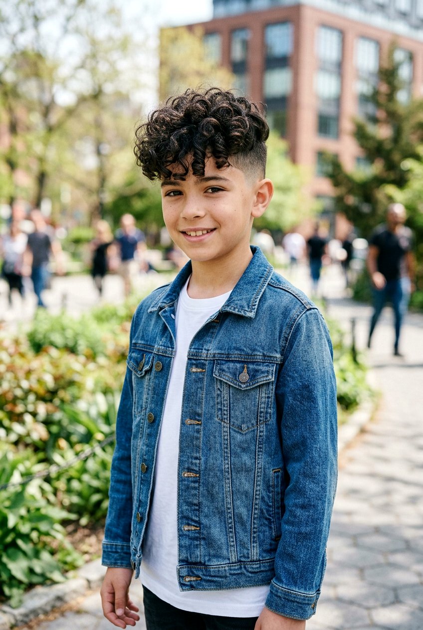 Curly Undercut - 20 boys picture day hairstyle with curls - 20 boys picture day hairstyle with curls