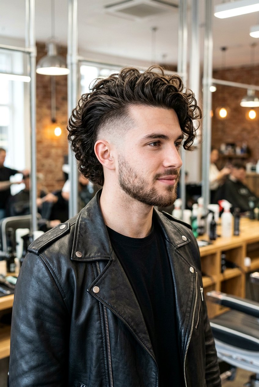 Curly Undercut - 20 mens haircut for curly thick hair - 20 men’s haircut for curly thick hair