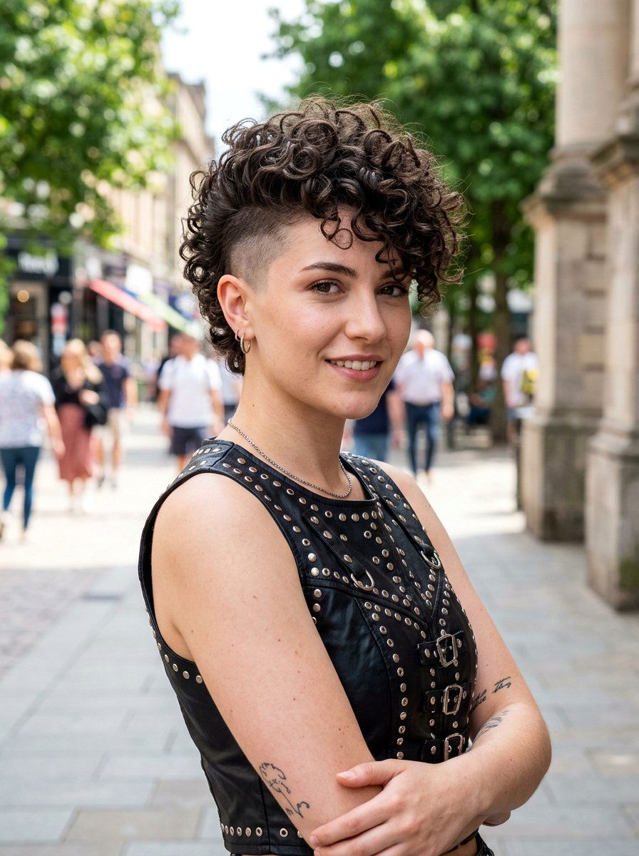 Curly Undercut Haircut - 20 curly haircut ideas for women - 20 curly haircut ideas for women