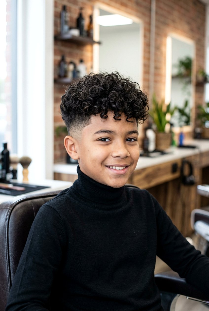Curly Undercut With Taper - 20 boys haircut with taper and curls - 20 boys haircut with taper and curls
