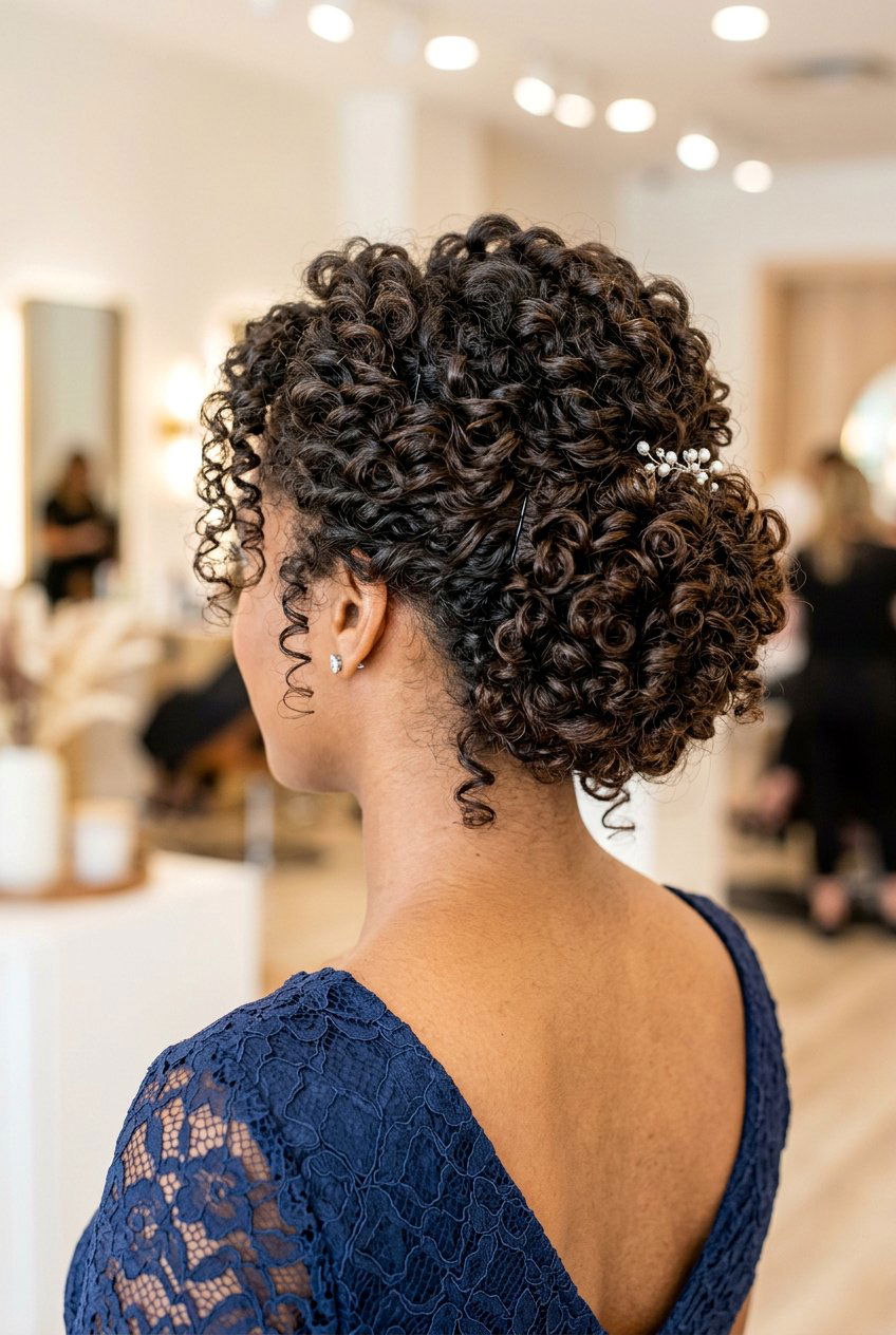 Curly Updo - 20 wedding updo hairstyles - 20 wedding updo hairstyles