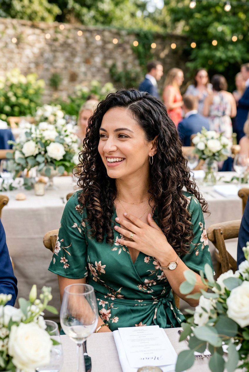 Curly Wedding Guest Hairstyle Down - 20 reception hairstyles for guests - 20 reception hairstyles for guests