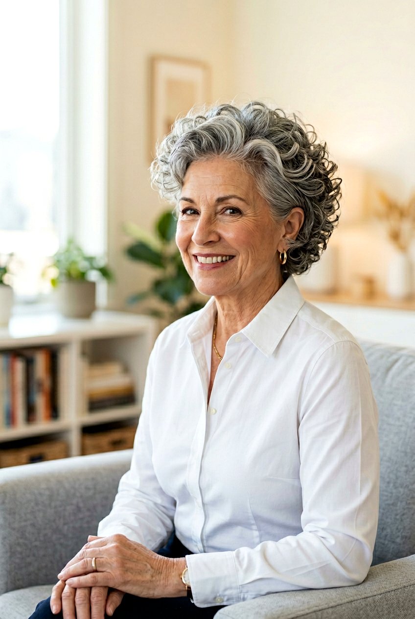 Curly Wedge Haircut For Older Women - 20 low maintenance haircut for mature curls - 20 low maintenance haircut for mature curls