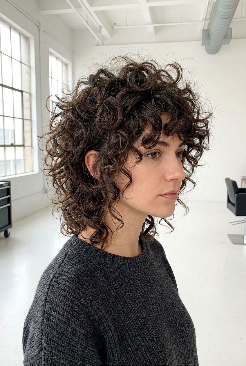 Curly Wolf Cut - 20 curly hairstyles for women - 20 curly hairstyles for women