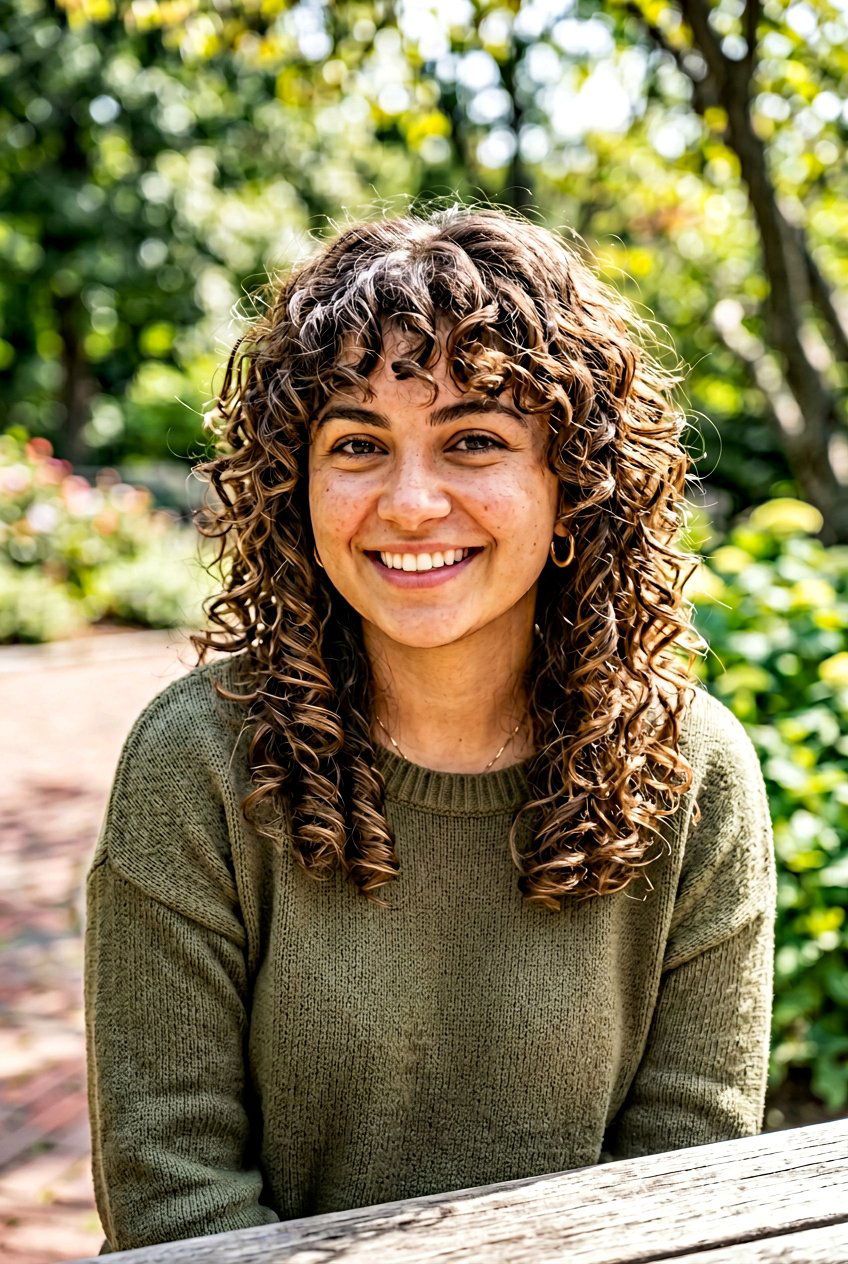 Curly Wolf Cut For 3B Curls Round Face - 20 curly wolf cut for round face - 20 curly wolf cut for round face