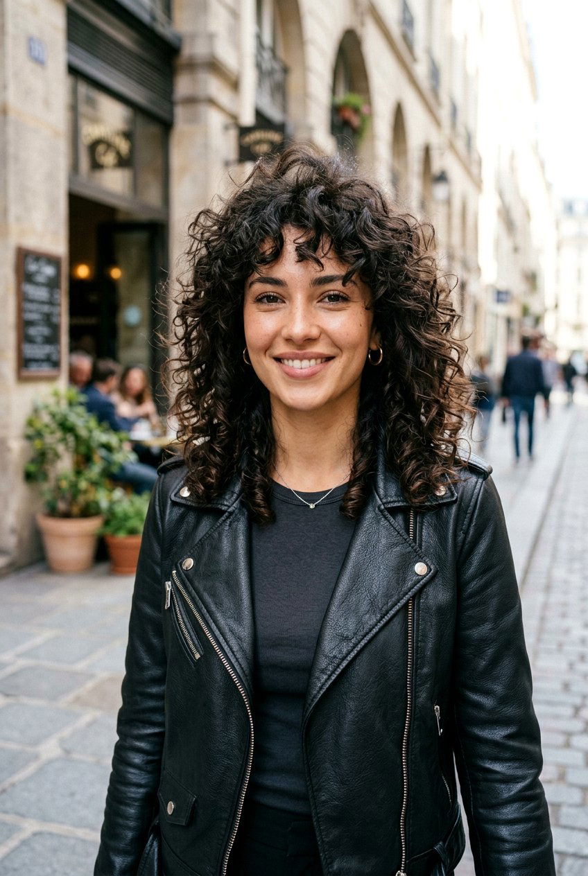 Curly Wolf Cut For Medium Hair - 20 curly layers for medium hair women - 20 curly layers for medium hair women