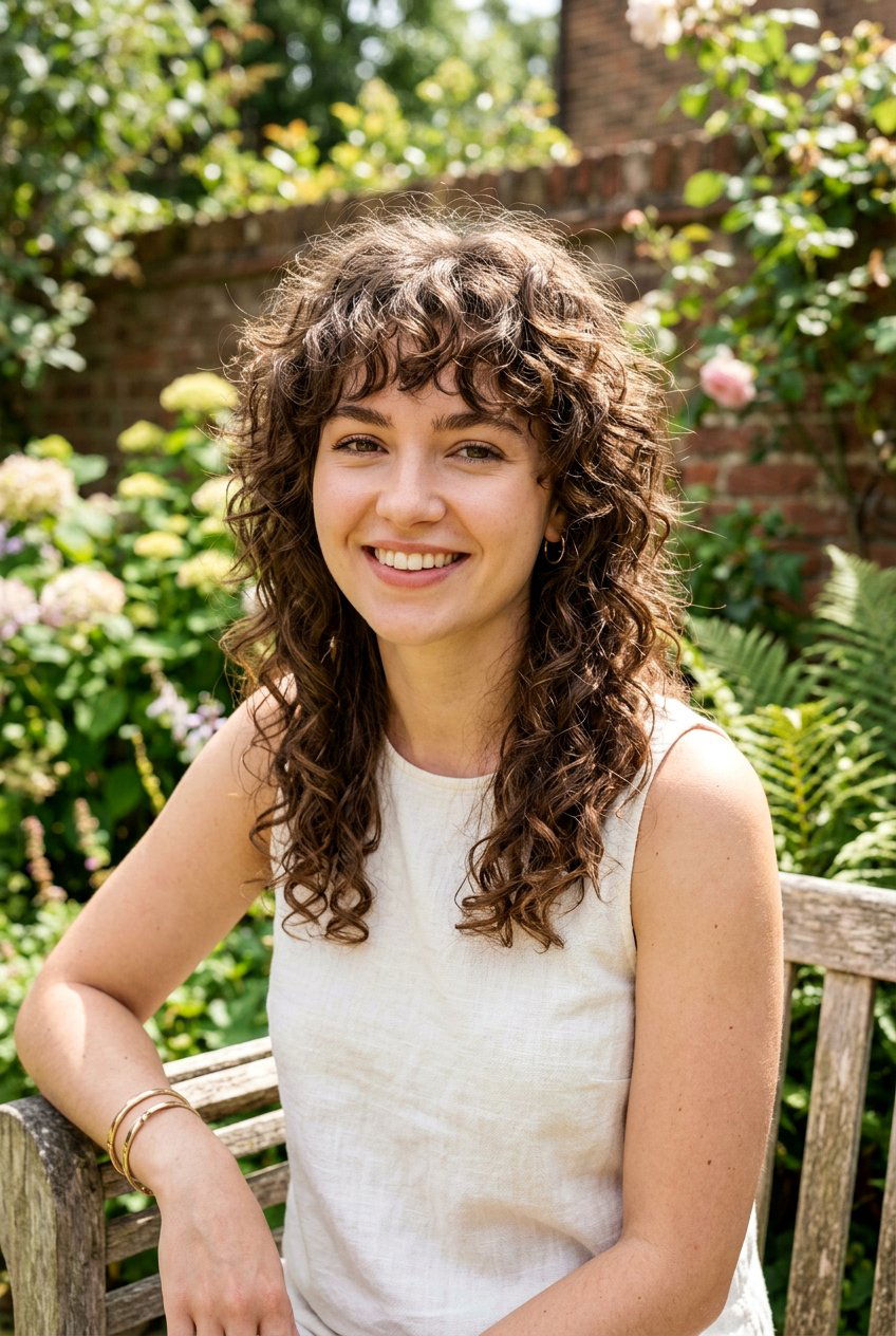 Curly Wolf Cut For Summer - 20 summer hairstyles for curly hair - 20 summer hairstyles for curly hair