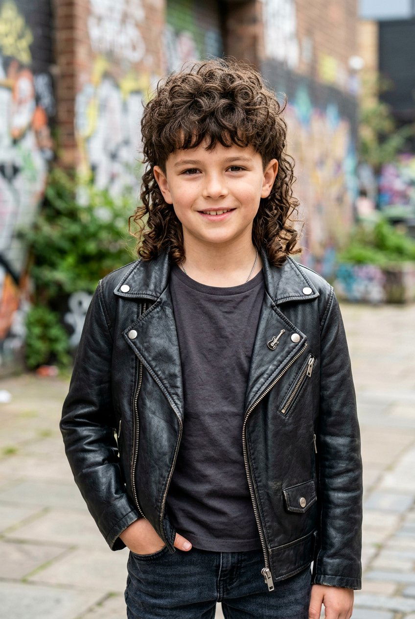 Curly Wolf Cut Mullet - 20 boys wolf cut for curly hair - 20 boys wolf cut for curly hair
