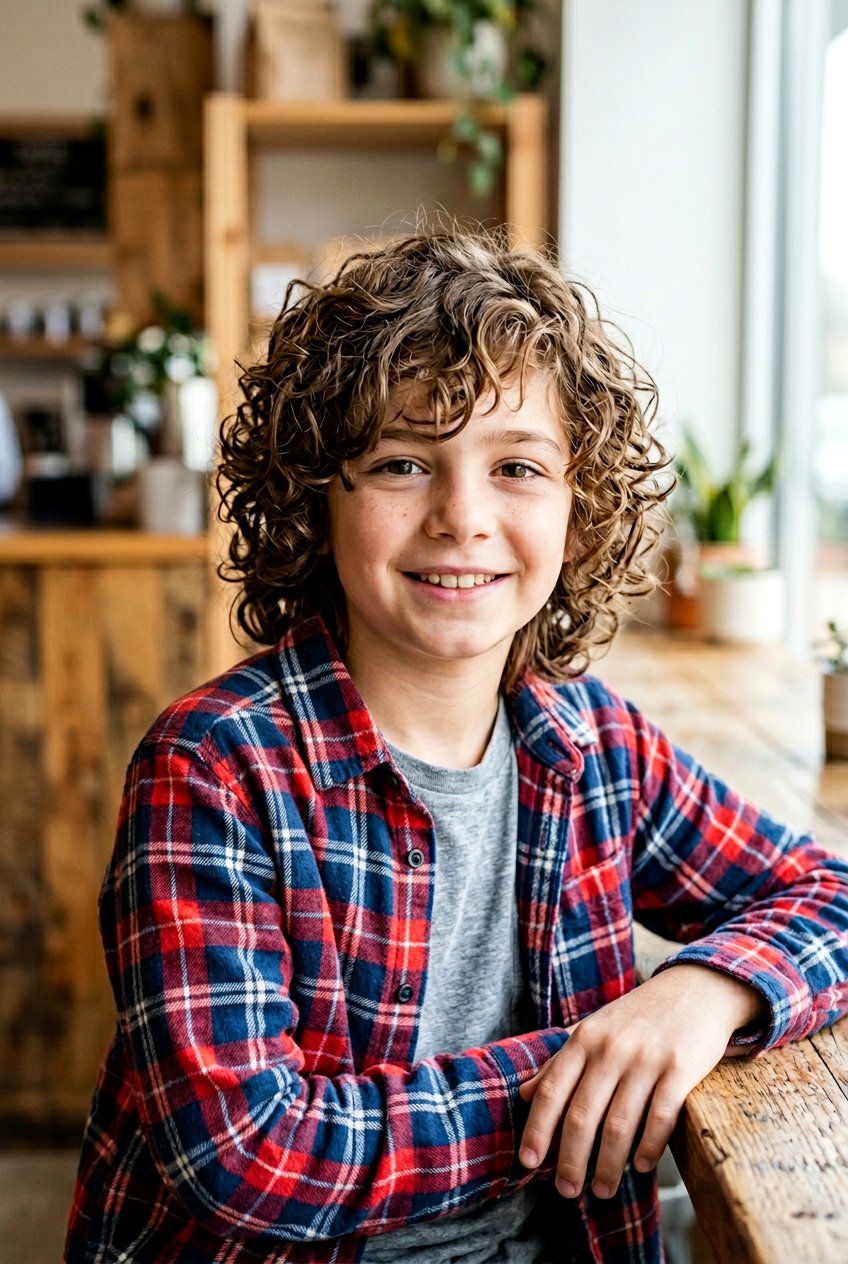 Curly Wolf Cut With Fringe - 20 boys wolf cut for curly hair - 20 boys wolf cut for curly hair