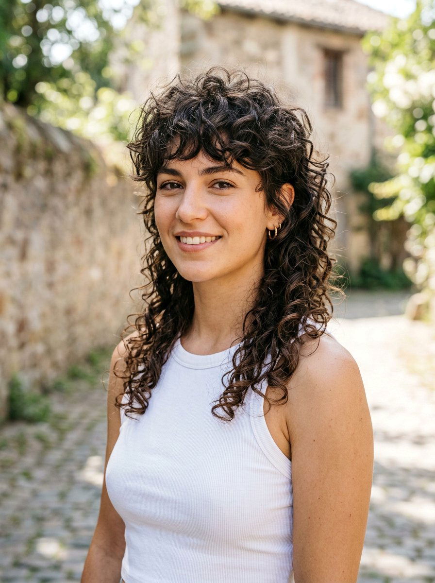 Curly Wolf Mullet Haircut - 20 wolf mullet haircut - 20 wolf mullet haircut