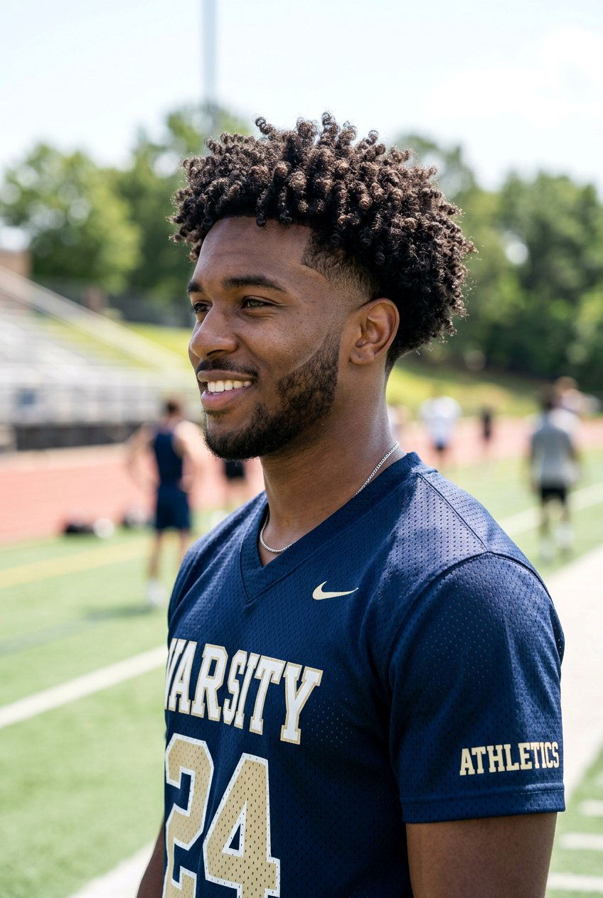 Curly burst taper fade - 20 curly taper fade for men - 20 curly taper fade for men