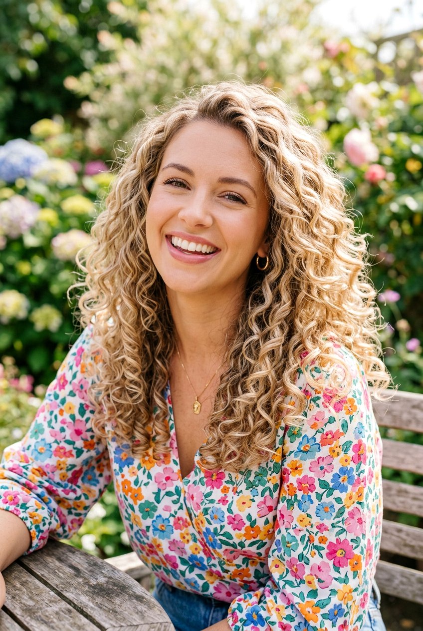 Curly champagne blonde with babylights - 20 champagne blonde with babylights - 20 champagne blonde with babylights