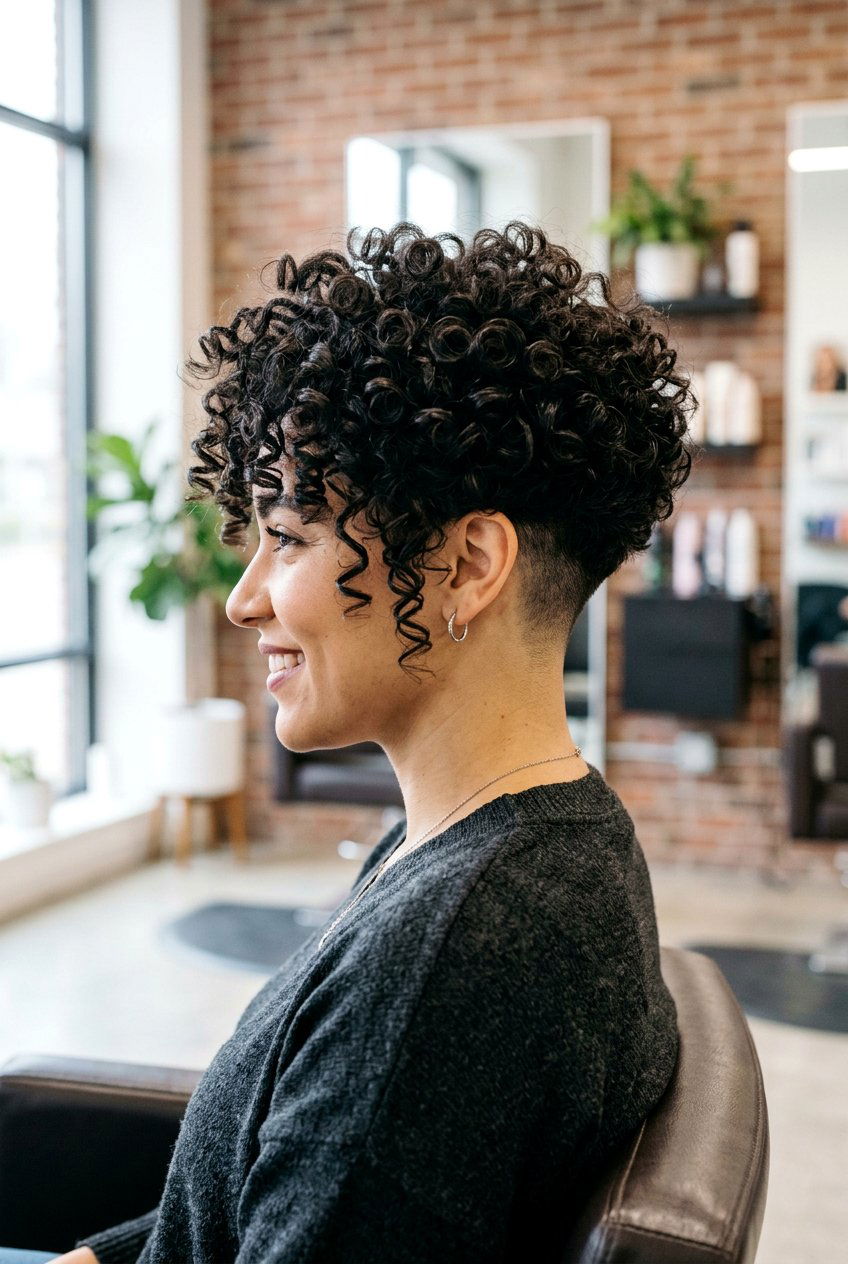 Curly disconnected undercut - 20 disconnected undercut haircut - 20 disconnected undercut haircut