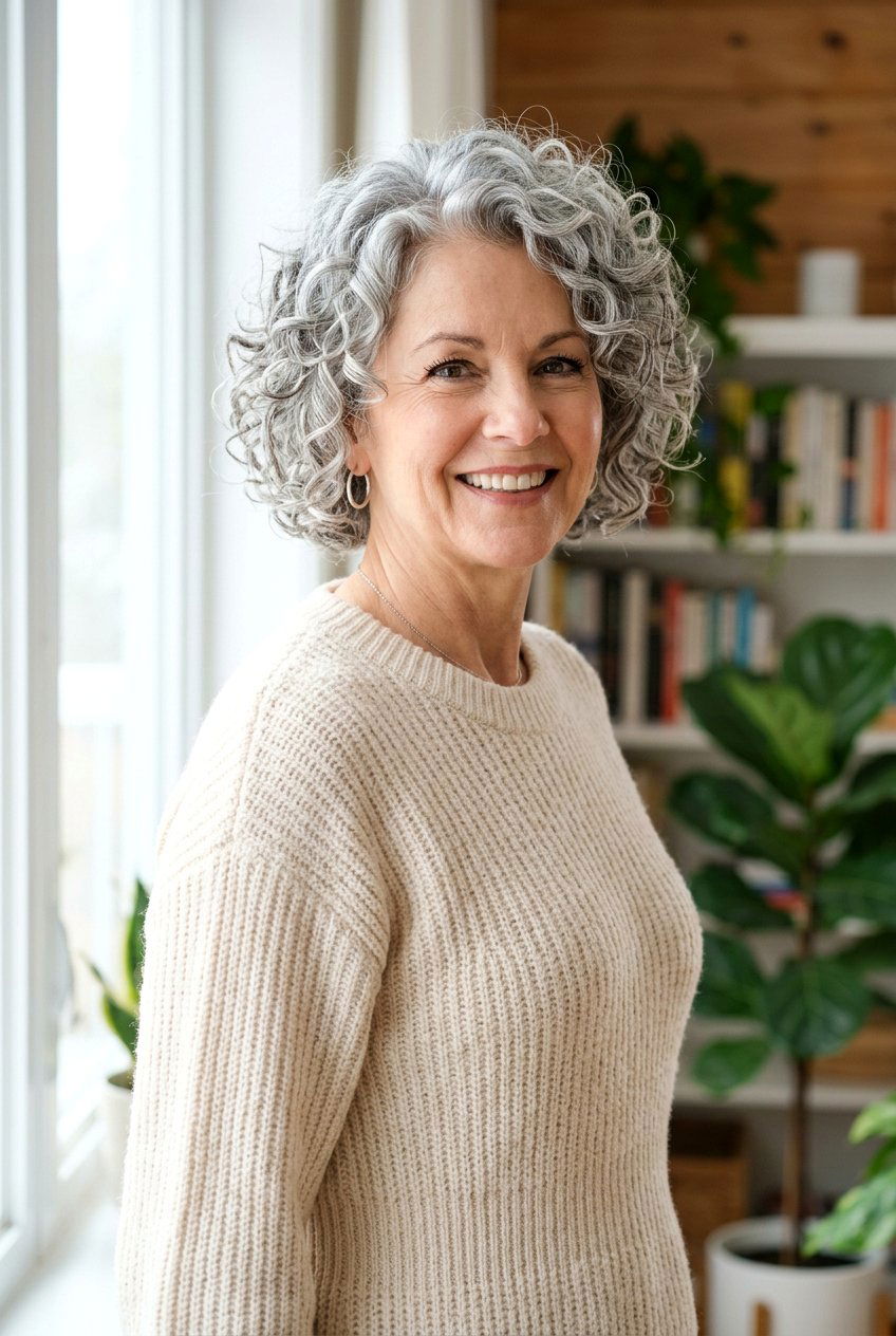 Curly gray bixie haircut - 20 modern gray bixie haircut - 20 modern gray bixie haircut