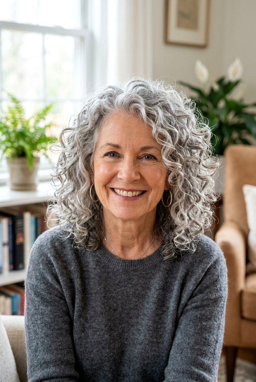20 Beautiful Gray Hairstyles For Older Women To Try Now