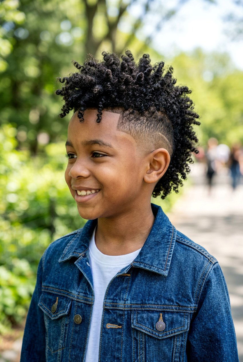 20 Stylish Burst Fade Mohawk Haircuts For Boys To Stand Out