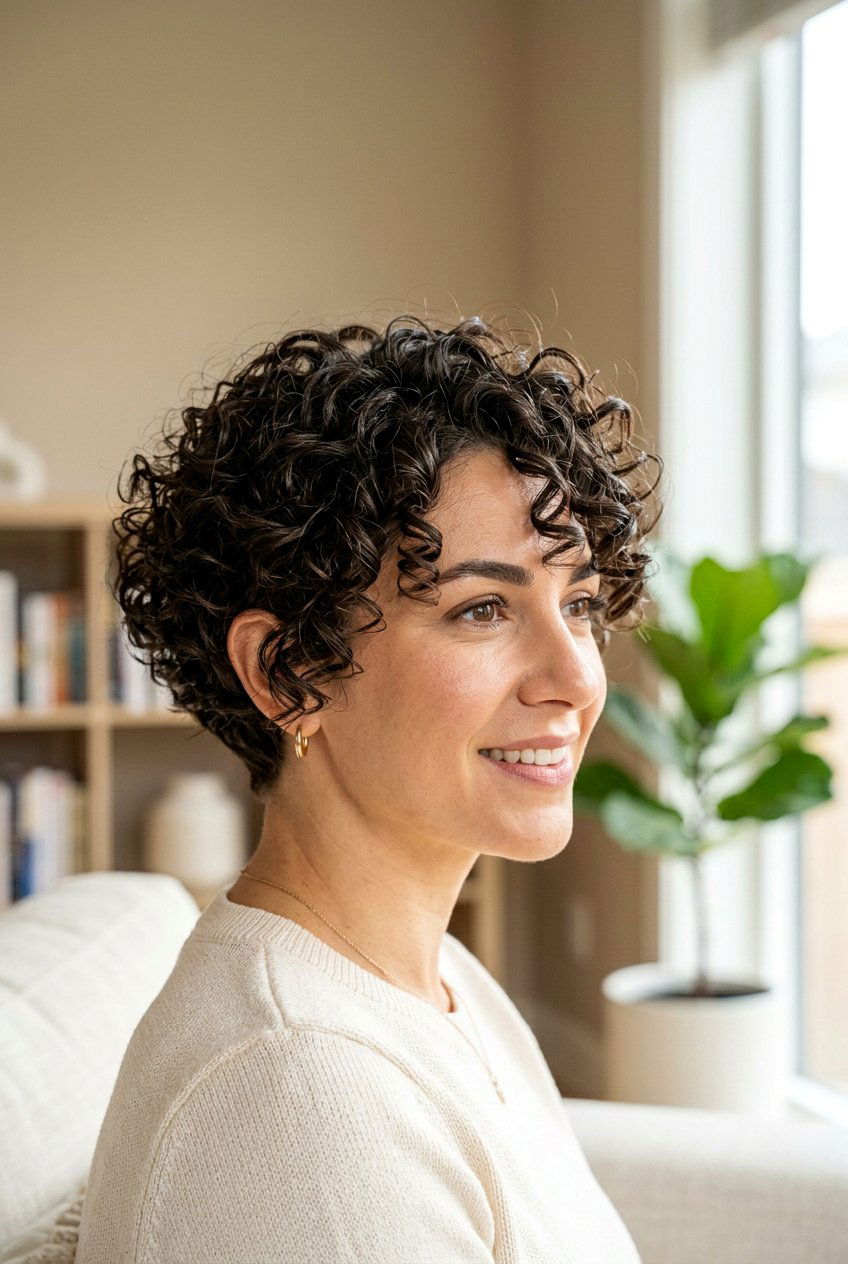 Curly pixie bob - 20 pixie bob haircut - 20 pixie bob haircut