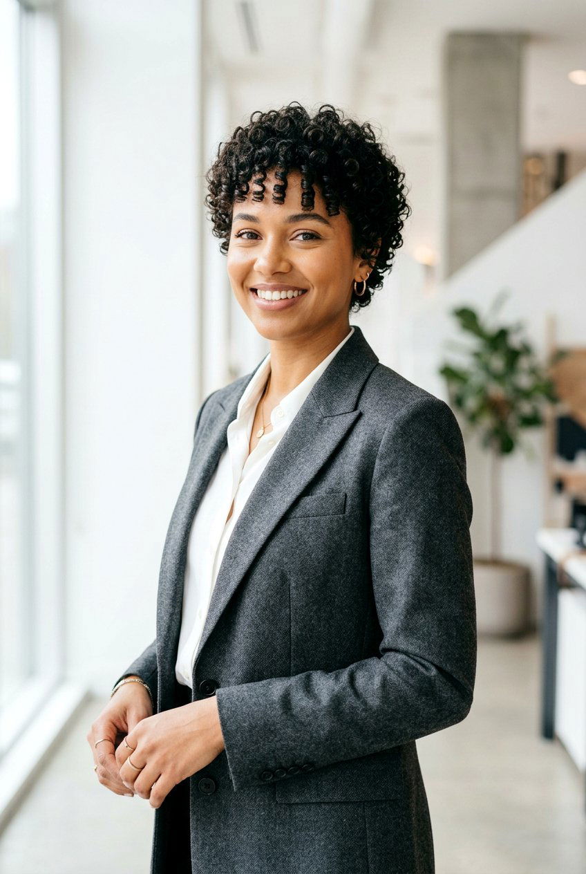 Curly pixie cut - 20 interview hairstyle for curly hair women - 20 interview hairstyle for curly hair women