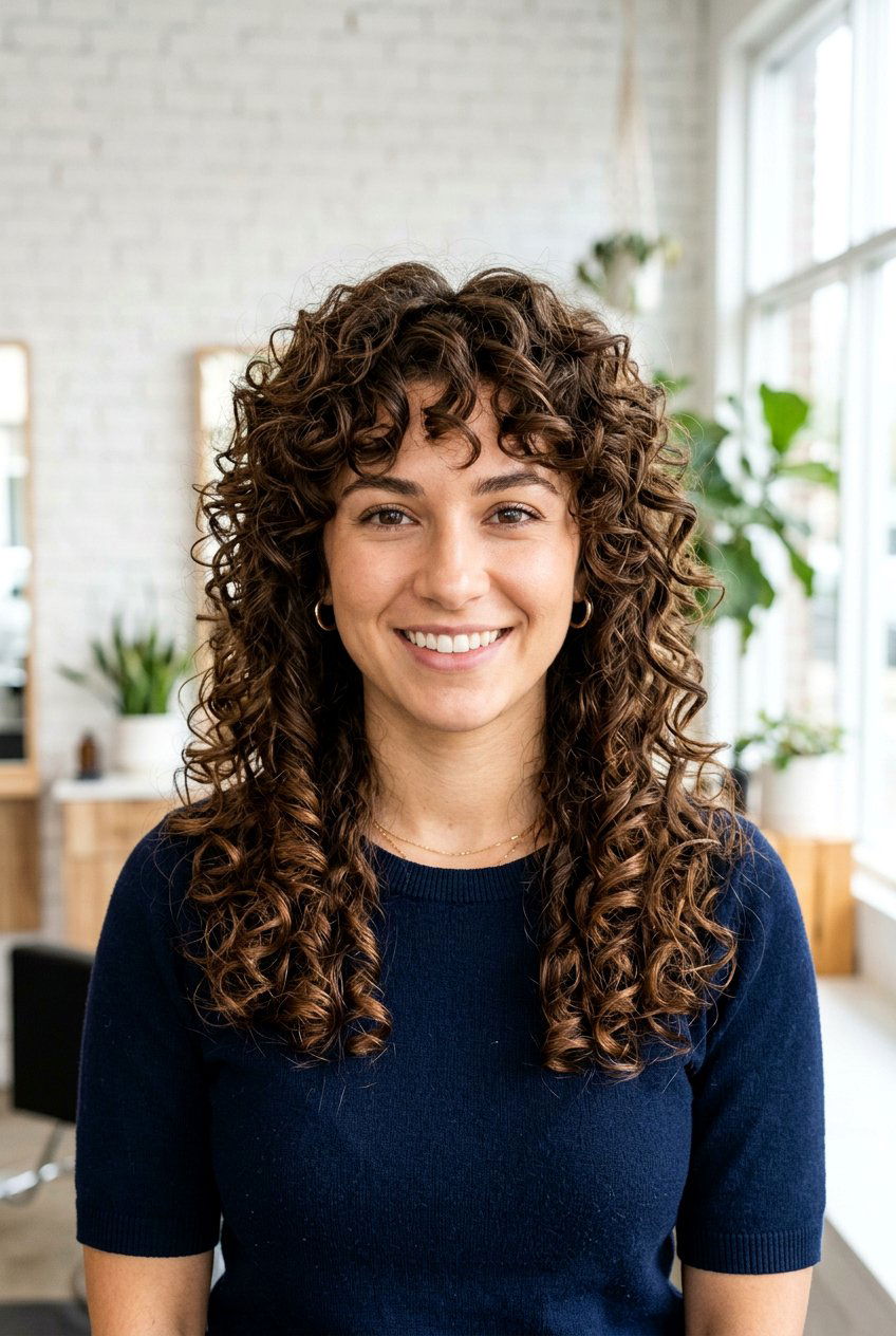 Curly soft mullet - 20 soft mullet haircut - 20 soft mullet haircut