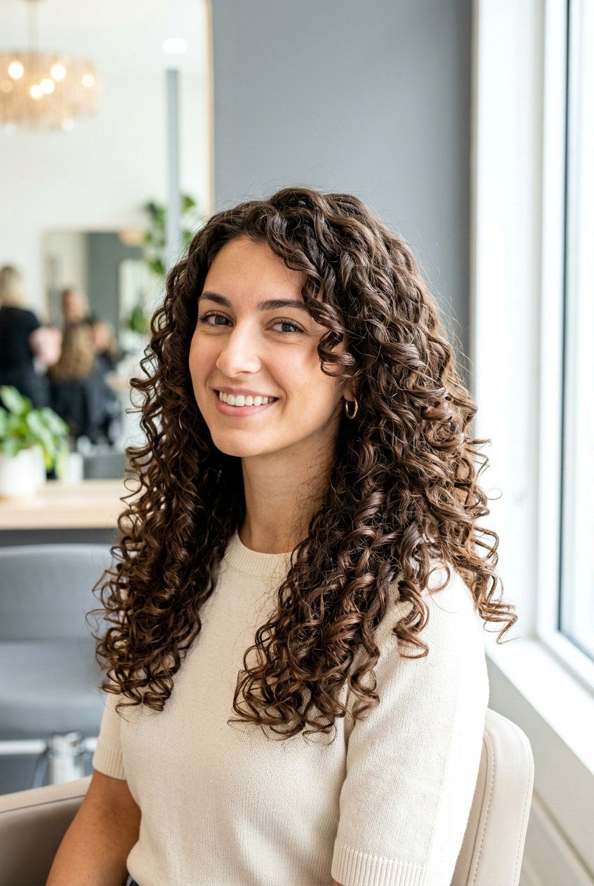 Curly step cut long hair - 20 step cut for long hair - 20 step cut for long hair