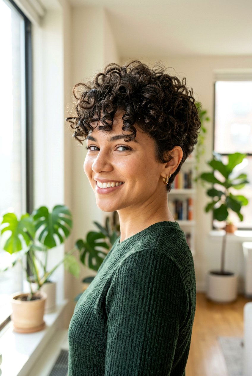 Curly tapered pixie cut - 20 tapered pixie cut - 20 tapered pixie cut